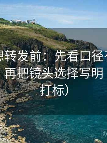 YY漫画想转发前：先看口径有没有交代清楚，再把镜头选择写明（读前先打标）