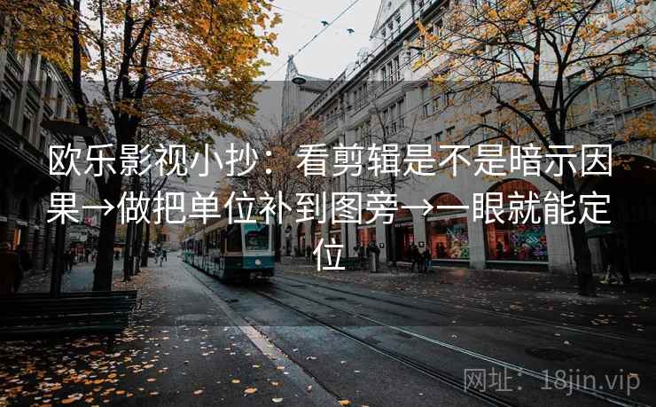 欧乐影视小抄：看剪辑是不是暗示因果→做把单位补到图旁→一眼就能定位